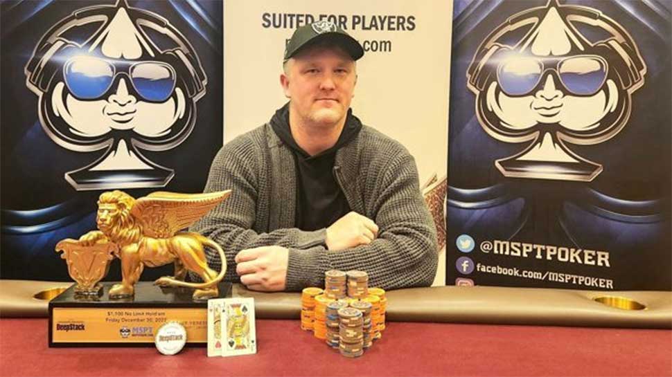 Jacob Perry在單挑交易后贏得MSPT威尼斯人主賽事冠軍 ClubGG Jacob Perry