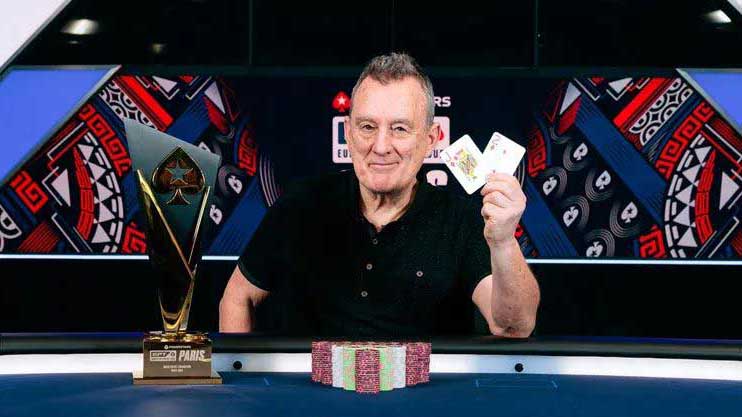EPT巴黎站 主賽結束,英國老將Barny Boatman成歷屆最年長冠軍