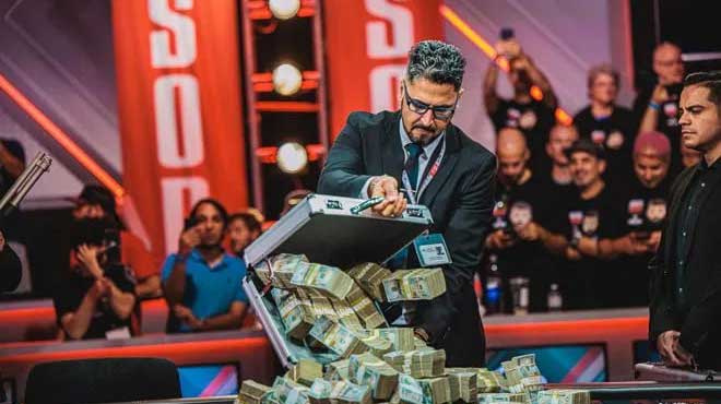 2024年WSOP主賽事冠軍能拿到多少獎金 ？