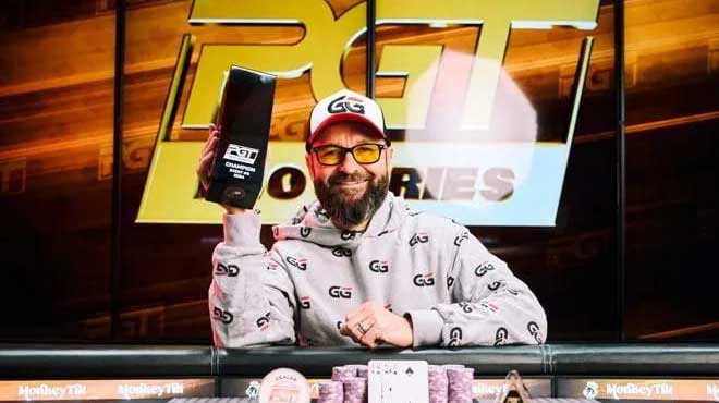 Daniel Negreanu奪PokerGO巡迴賽冠軍 10k PLO賽事打敗Alex Foxen