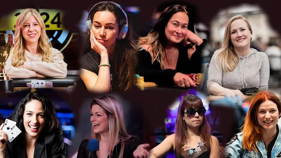 2024年女性撲克名人堂 宣佈 24 屆決賽入圍者