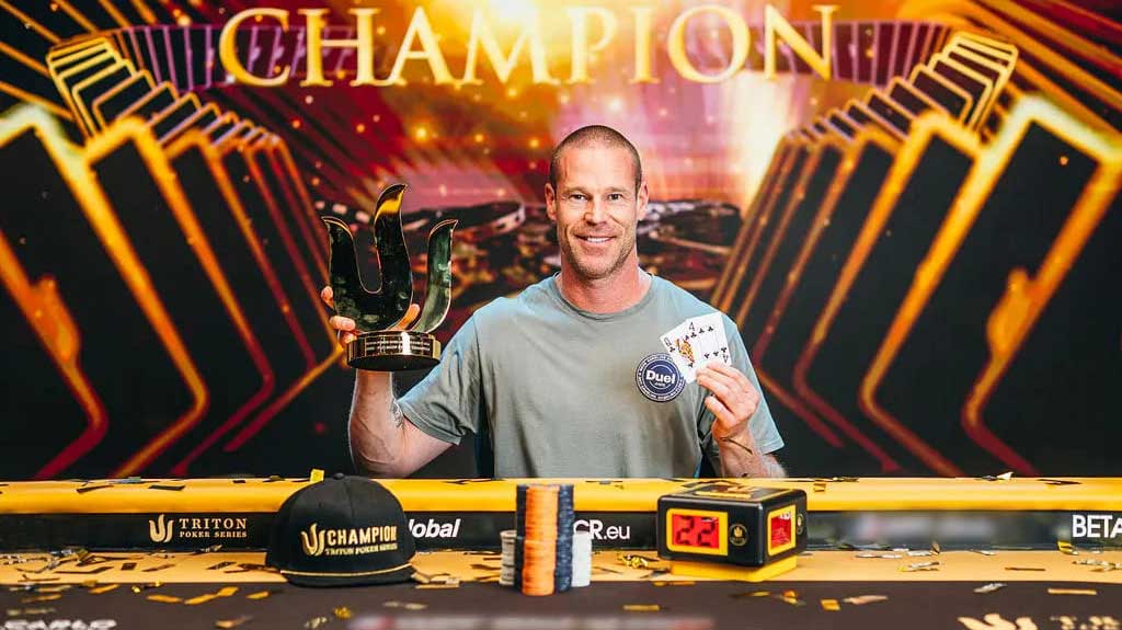 Patrik Antonius 在20萬美元Triton豪客賽奪冠