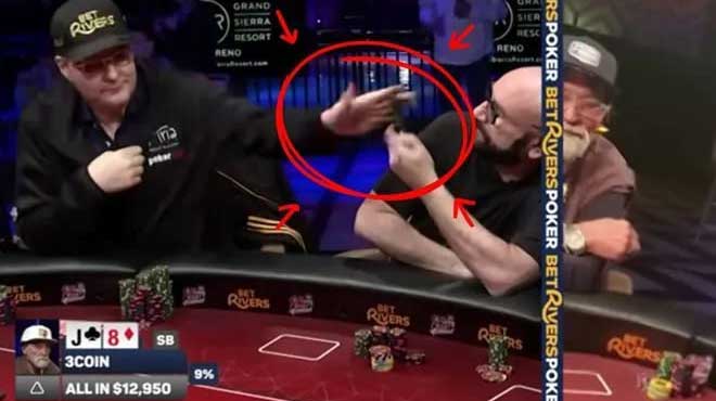 Hellmuth家庭撲克賽 牌局失控怒扇"大嘴"Matusow手機