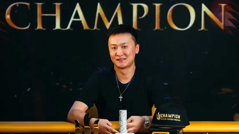 Triton濟州 丁彪(Ding Biao)收穫個人第三個Triton冠軍