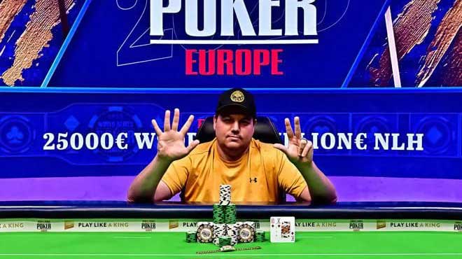 Shaun Deeb奪WSOP歐洲站冠軍 以八條金手鏈並列歷史第七