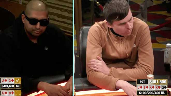 Nik Airball關(guān)鍵牌慢攤Martin Kabrhel 豪取40萬(wàn)刀底池！