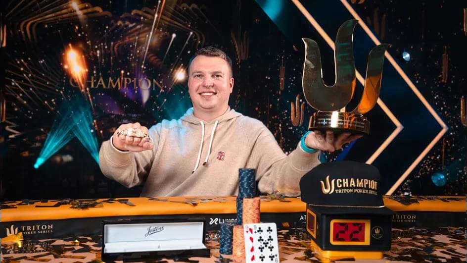 Aleks Ponakovs 拿下WSOP天堂島Triton主賽事冠軍